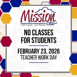 Teacher Work Day - No Classes for Students - February 23, 2026